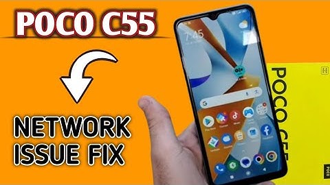 Poco c55 Network issue fix working 100%. ||  POCO Network Not Working Problem