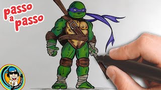 Desenhos de Ninja - Como desenhar Ninja passo a passo