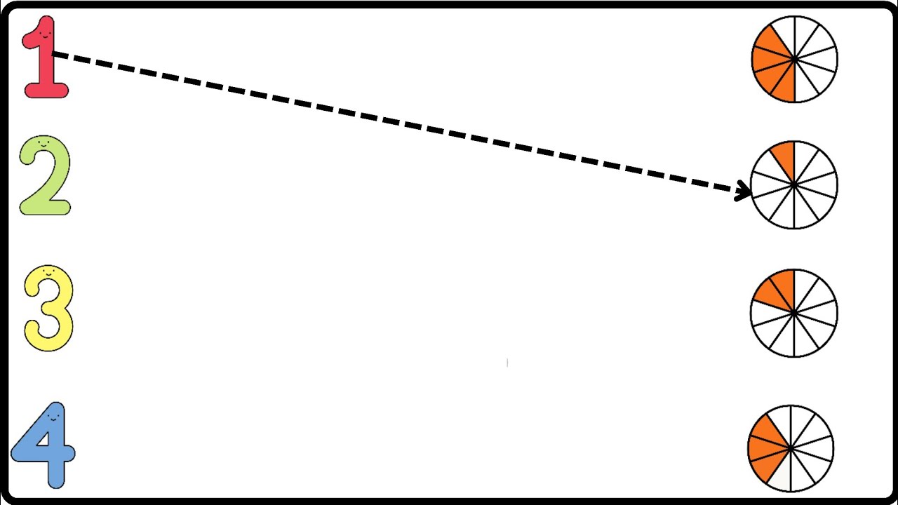 123 match the numbers | lkg ukg math worksheet | Learn 123 numbers for preschool | toppo kids