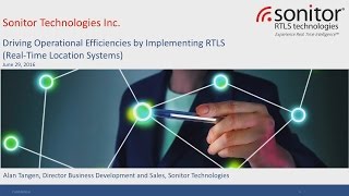 Driving Operational Efficiencies by Implementing RTLS (Real-Time Location Systems)