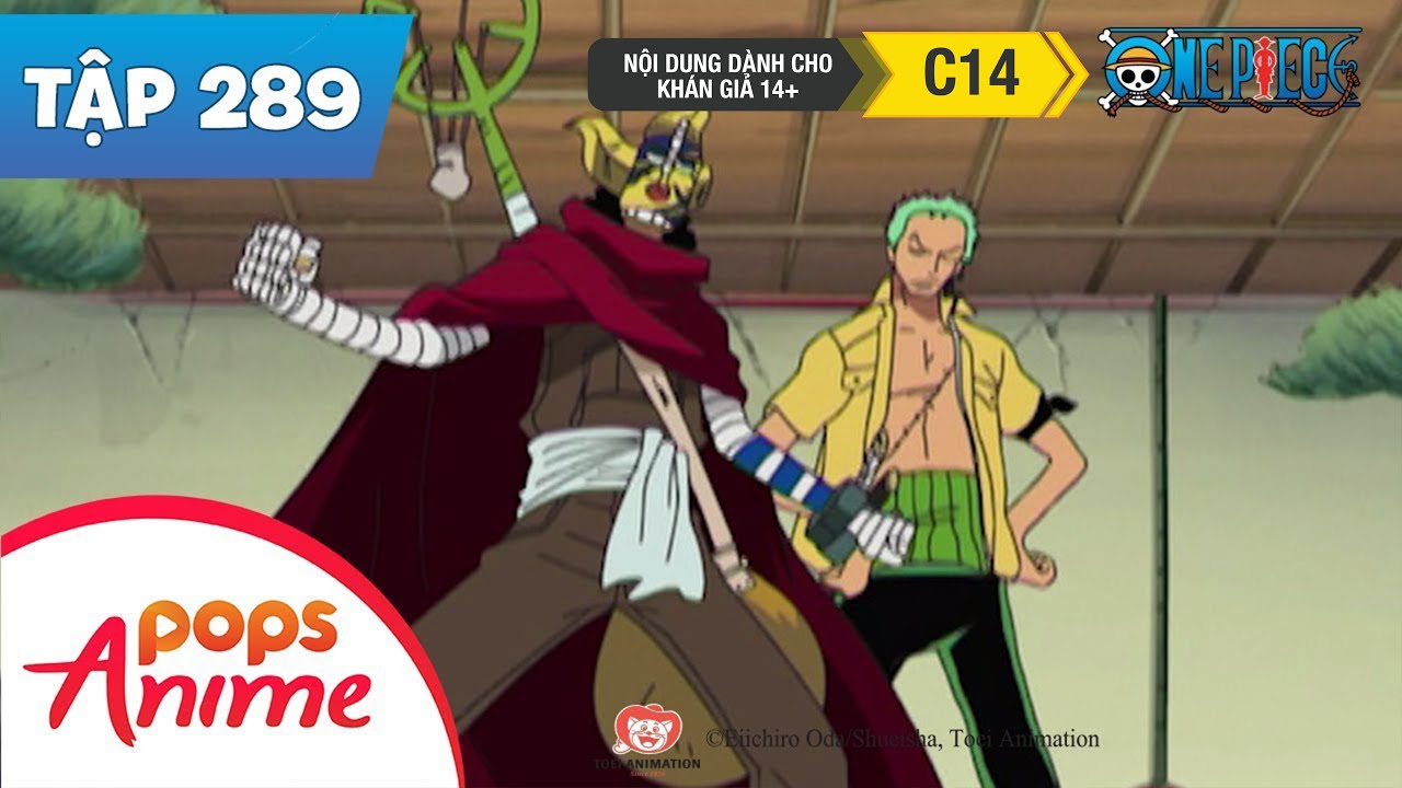One Piece Tập 289 - Cách Đánh Mới Của Zoro! Sokeking Làm Kiếm Được Sao - Phim Hoạt Hình Đảo Hải Tặc