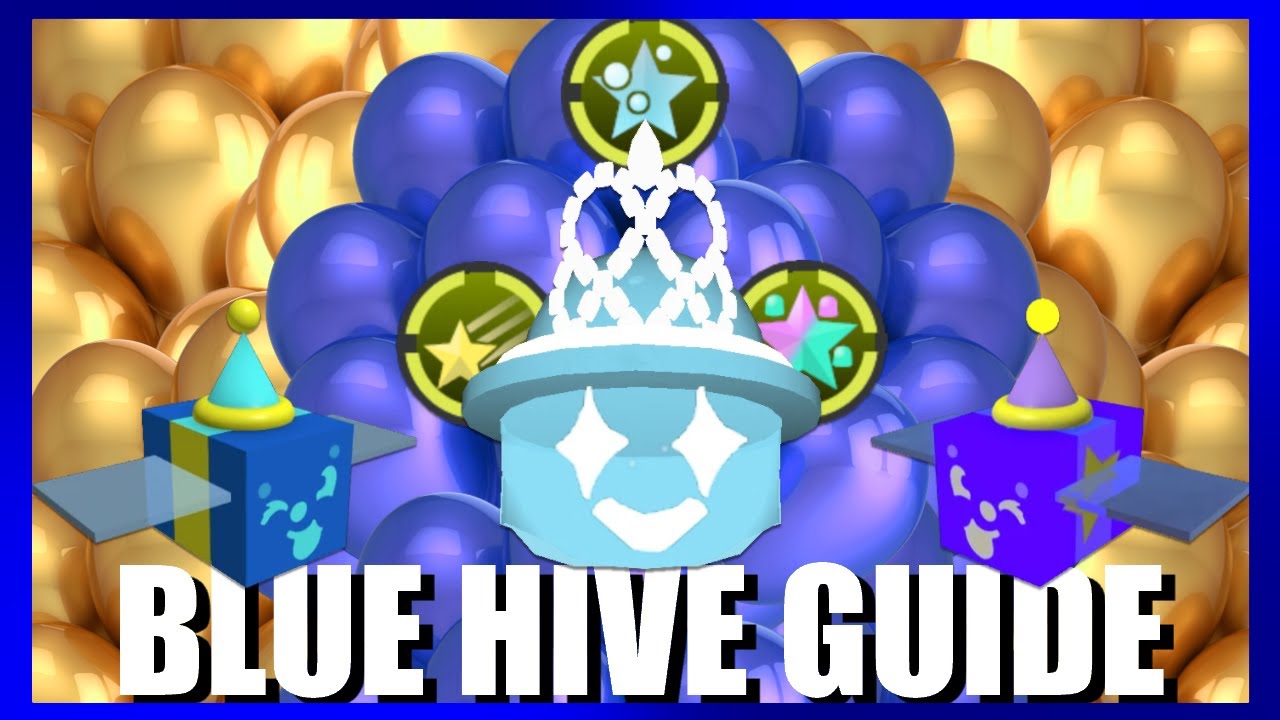 The Only Blue Hive Guide You'll Ever Need! (Bee Swarm Simulator) 