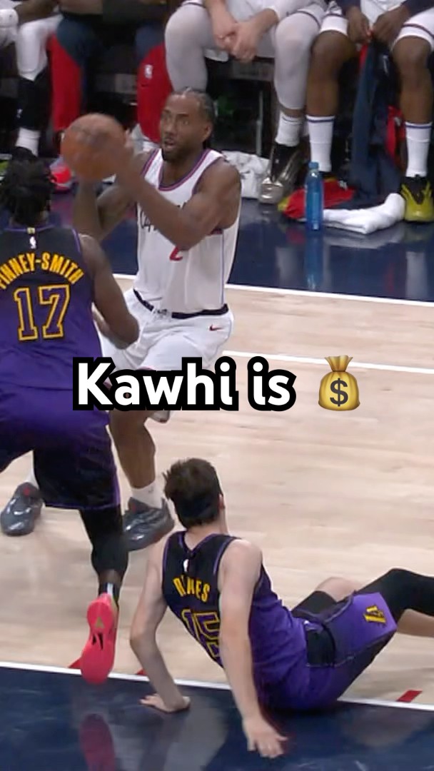 Kawhi with the handle and the pull-up ?