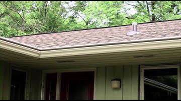 Gutter Helmet and Helmet Heat Consumer Video