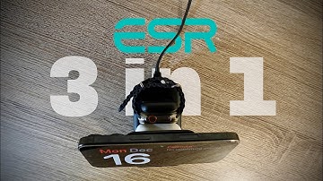 ESR 3 in 1 Wireless Charging Station for iPhone, Apple Watch & AirPods - Qi2