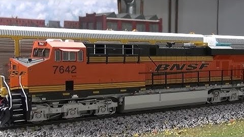Product Demo: Intermountain ES44AC BNSF Scheme w/ ESU LOKSound