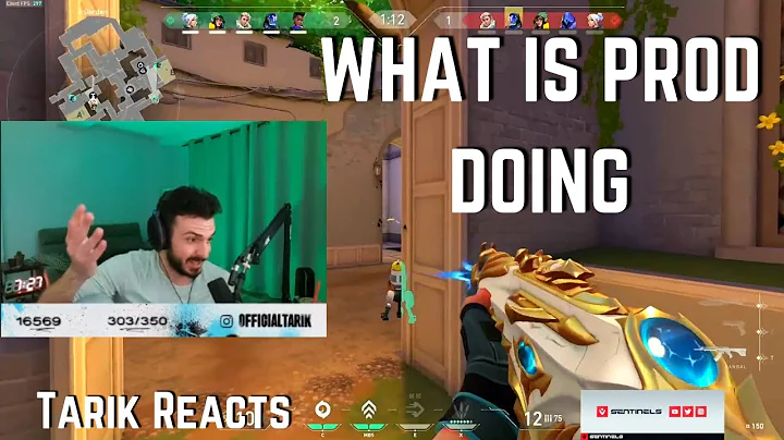 SEN tarik REACTS to PROD TECH... | VALORANT Clips