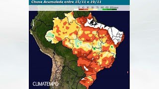 Chuva no BR nos próximos 15 dias