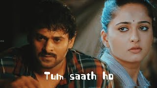 Tum sath ho ft Pranushka Prabhas Anushka Shetty baahubali screenshot 4