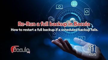 How to force a full backup in Bacula after a failed scheduled full backup fails.