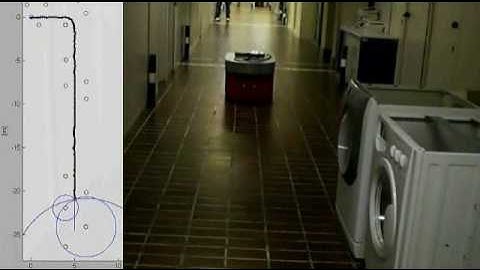 Mobile Robot Localization - Trilateration by passive reflector beacon