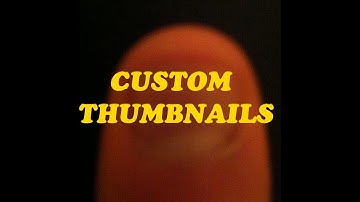 How To Get Custom Thumbnails On Youtube - Tutorial - (Non Partnership)