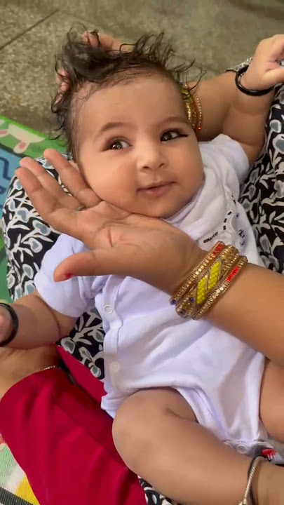 so cute baby boy enjoy with mom #bhojpuri #babyboy #sohar # newborn baby