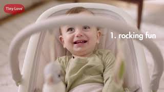 Tiny Love Boho Chic 2-in-1 Rocker Stationary Seat and Rocking Mode