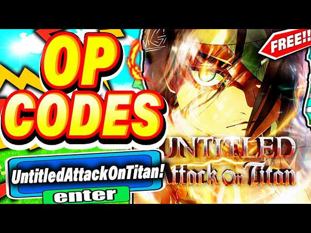 Roblox: Untitled Attack on Titan Codes (March 2023) - GameRevolution