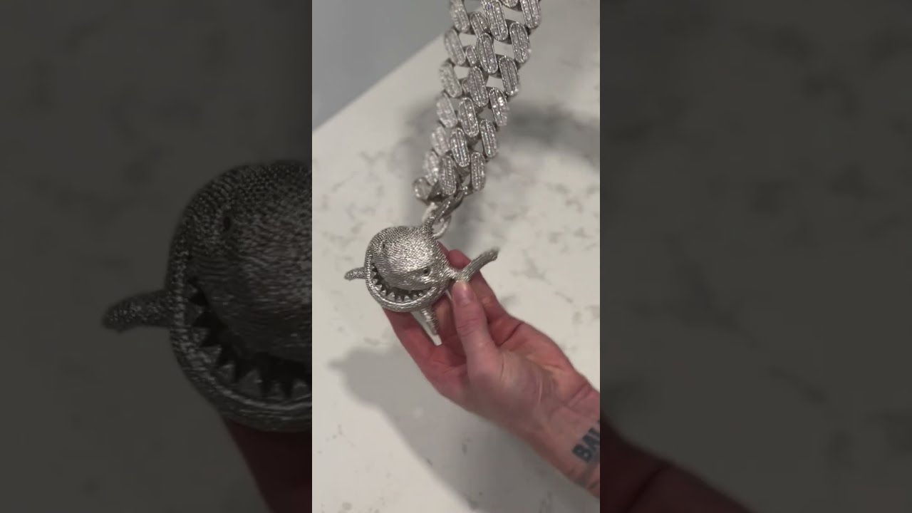 WORLDS MOST EXPENSIVE FAKE CHAIN Shorts Fake Diamond Jewelry