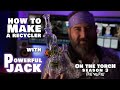 How to blow glass recycler pipe  on the torch season 3 ep 3 