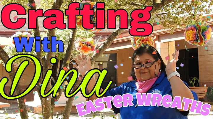 Crafting with Dina Easter Wreaths - Holiday Edition