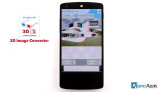 Convert 2D image to 3D image with android app 3D Image Converter screenshot 2