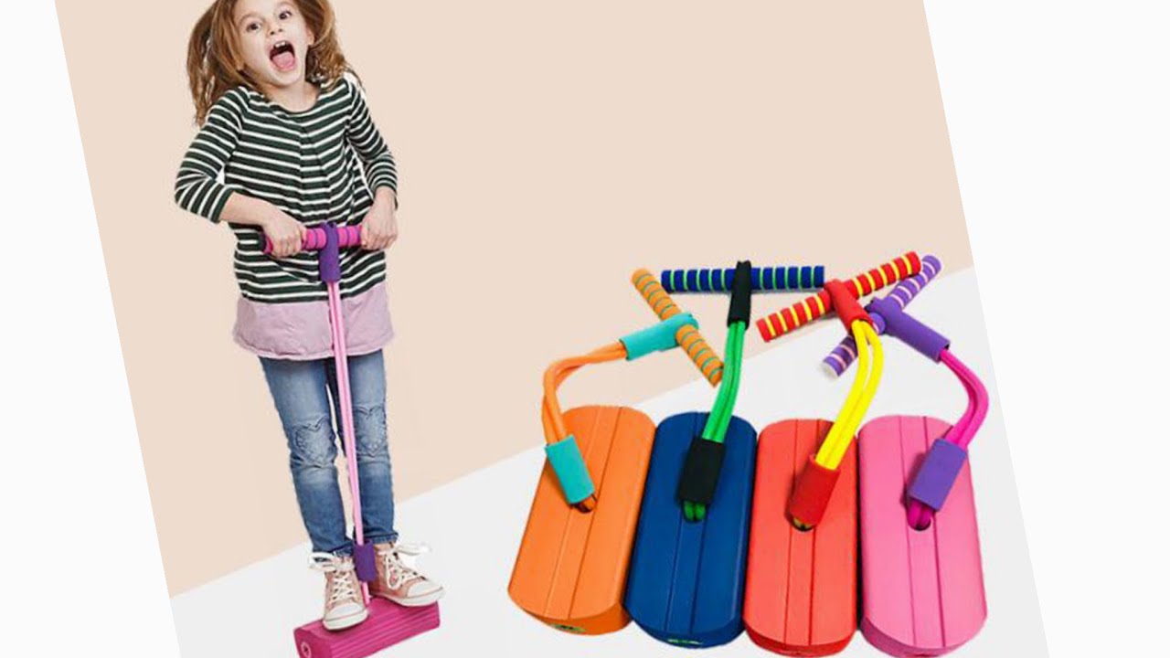 Pogo Stick Jumping Shoes Kangaroo Jumper Foam Stick Outside Outdoor