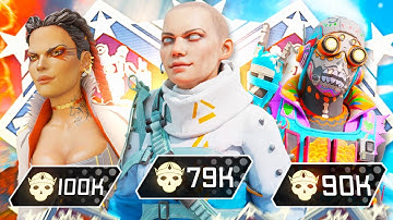 265,000+ Kill Apex Predator 3 Stack = Teamwork Badge (Apex Legends Season 11)