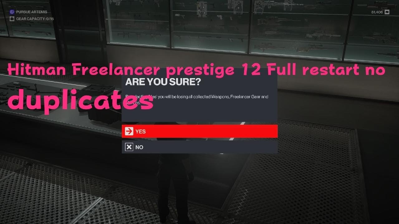 HITMAN Freelancer prestige 12 full restart no duplicate