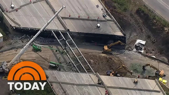 Collapsed section of I-95 to reopen in 2 weeks, Governor says