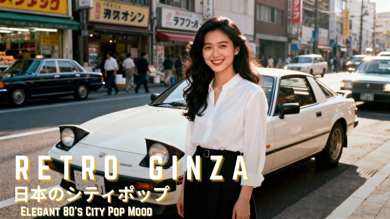 R E T R O　G I N Z A – 日本のシティポップ｜Elegant 80’s City Pop Mood ✨