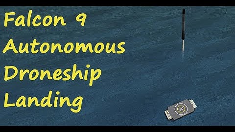 Kerbal Space Program Falcon 9 Droneship Landing