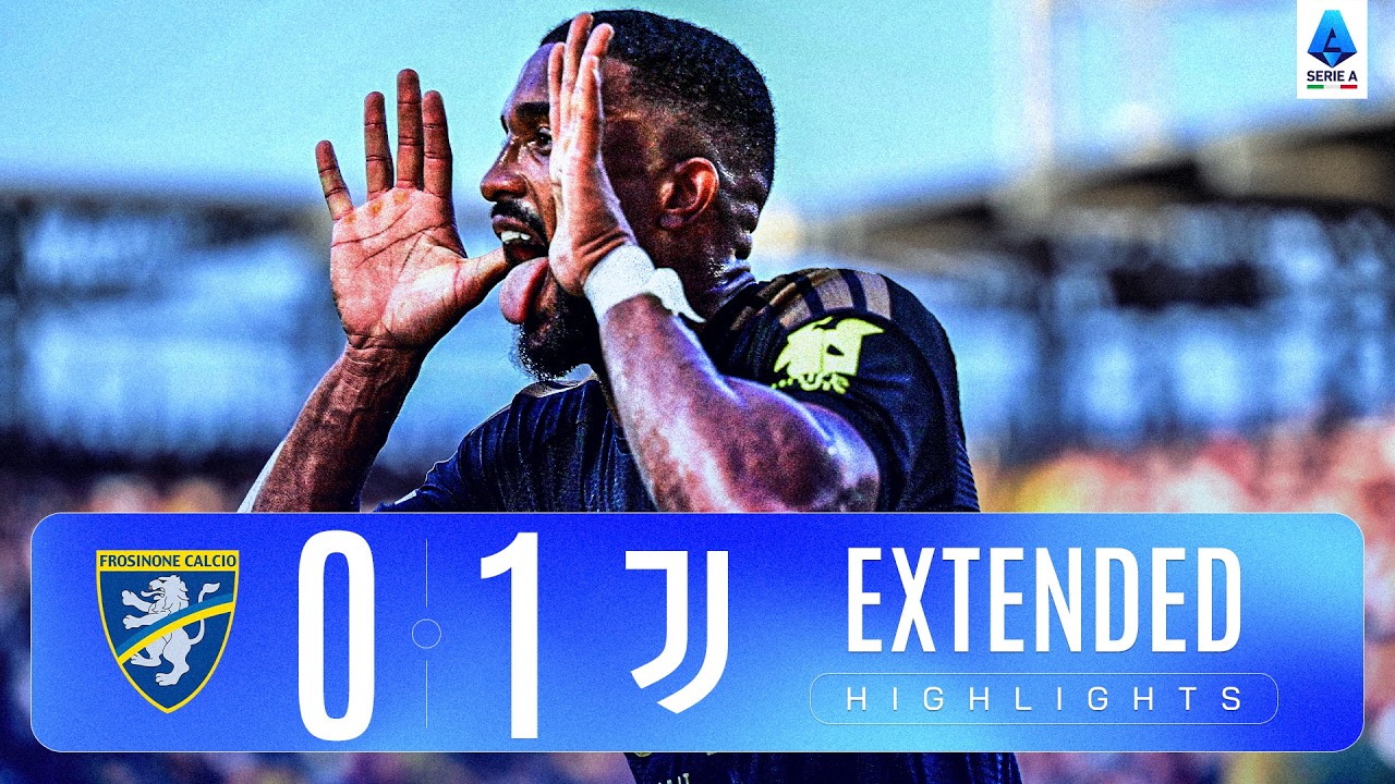 FROSINONE-JUVENTUS 0-1 | EXTENDED HIGHLIGHTS | SERIE A 2026/27