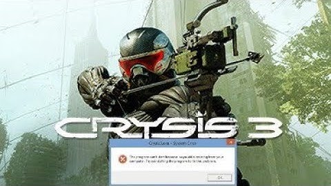 How to fix Crysis 3 AEryC.dll file was not found || Fix Crysis3.exe Eystem Error