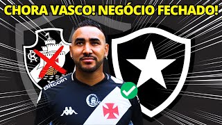 ✅FECHADO AGORA! TORCIDA EM FESTA! NOTÍCIA CAI COMO UMA BOMBA! BAITA REFORÇO DA TEMPORADA! | BOTAFOGO