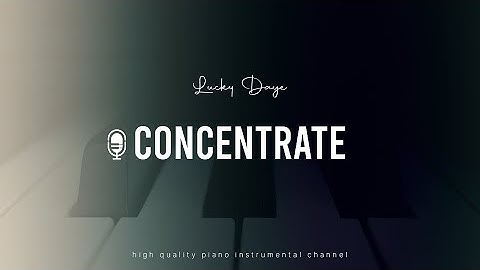 Lucky Daye - Concentrate (Daye Ones Live Style Piano Inst)