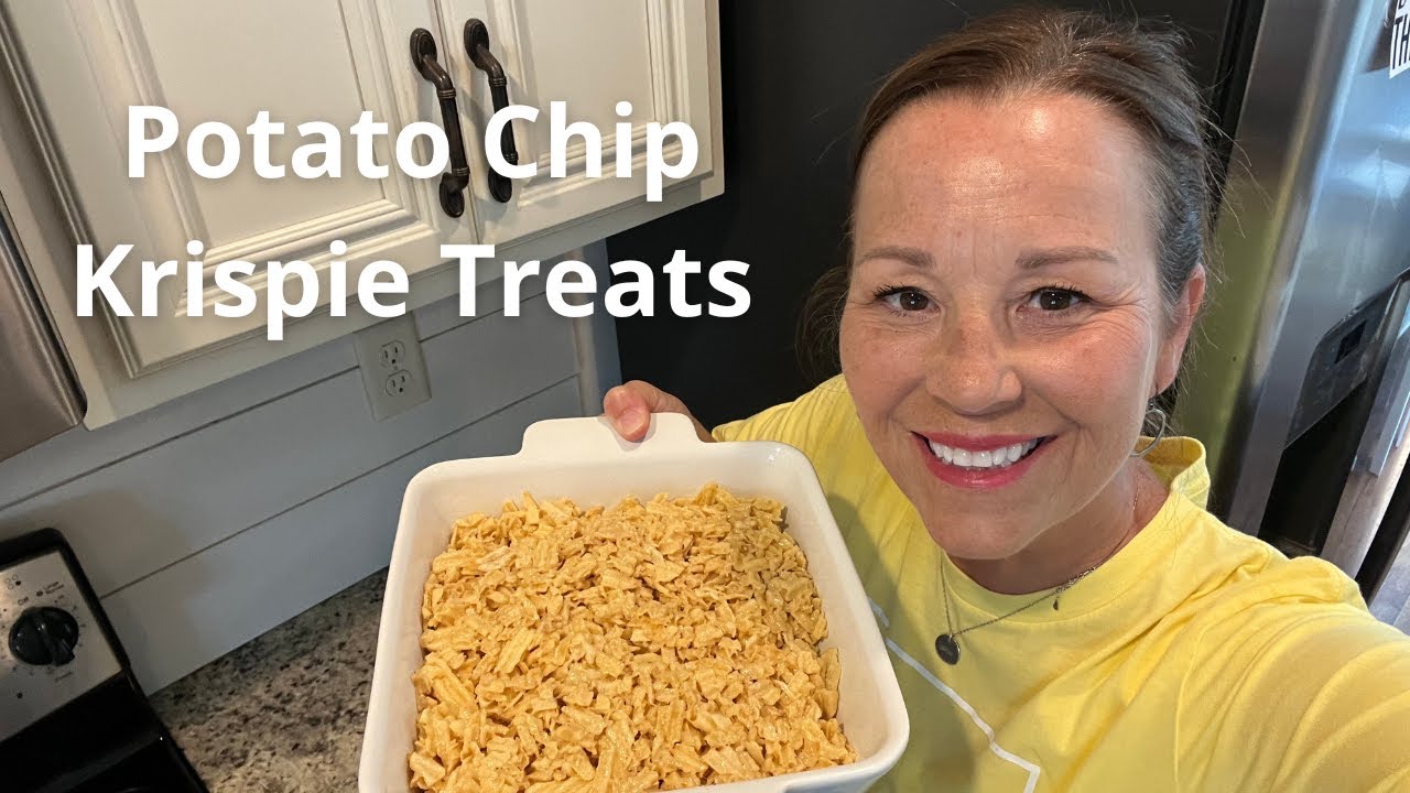 Potato Chip Krispie Treats Quick nobake dessert A different spin