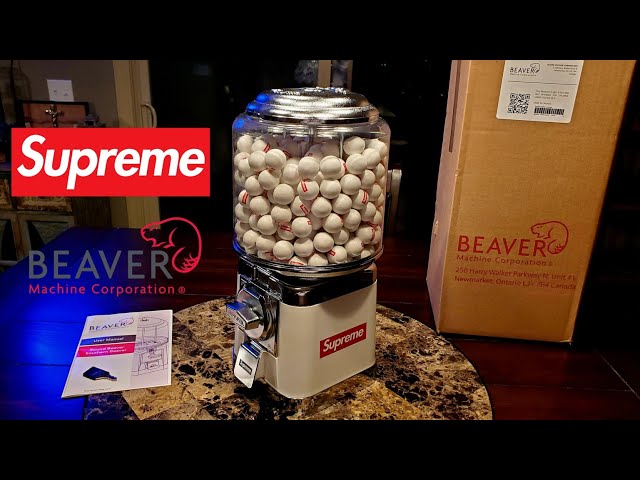 Supreme x Beaver Gumball Machine