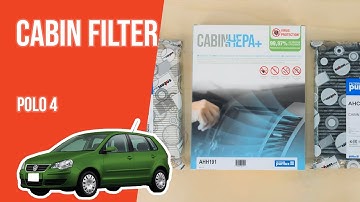 How to replace the cabin filter Polo mk4 👃