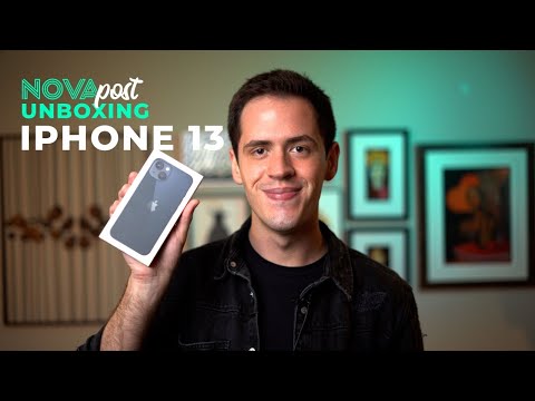 UNBOXING & HANDS-ON: iPhone 13 na cor Meia-Noite