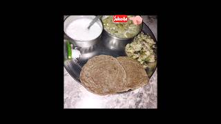 Navratri Day-3??|complete vrat thali |kuttu ka chilla with aalu  and lauki sabzifastviralshorts