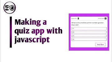 Build a Quiz App with javascript: A Step-by-Step Guide by Execute Coding