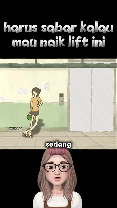 YOU HAVE TO BE PATIENT IF YOU WANT TO TAKE THIS ELEVATOR | imeyaja #shorts #story