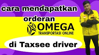 cara mendapatkan orderan omega Indonesia di taxsee driver #maxim #taxseedriver screenshot 4