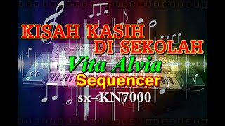 Vita Alvia - Kisah Kasih Di Sekolah Remix [karaoke] || sx-KN7000