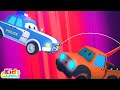 Inside job road rangers kindergarten story and car cartoons by kids channel