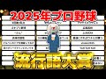 2025年プロ野球流行語大賞