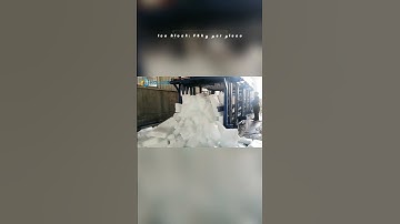 Ice block machine testing at factory 10ton capacity 25kg ice #buyicemachine #icemachinefromChina