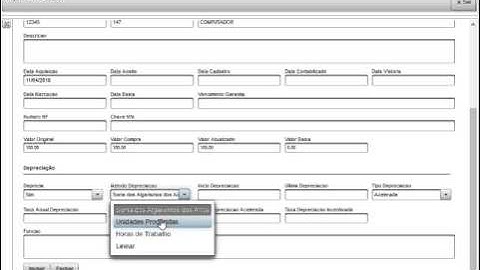 Projeto T2Ti ERP 2.0 - Java WEB - Controle Patrimonial
