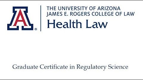 Graduate Certificate in Regulatory Science