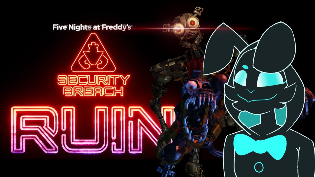 FNaF Security Breach: Ruin - Ruined Freddy by datDerpington on