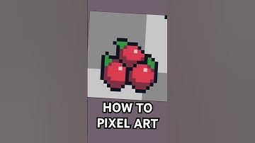 Learn How To Pixel Art in 30s or Less! Draw A Berry #pixelart #devlog