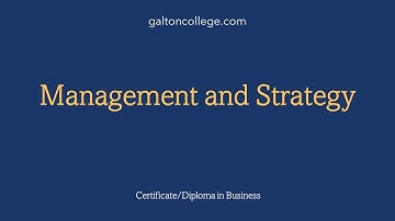 Management and Strategy